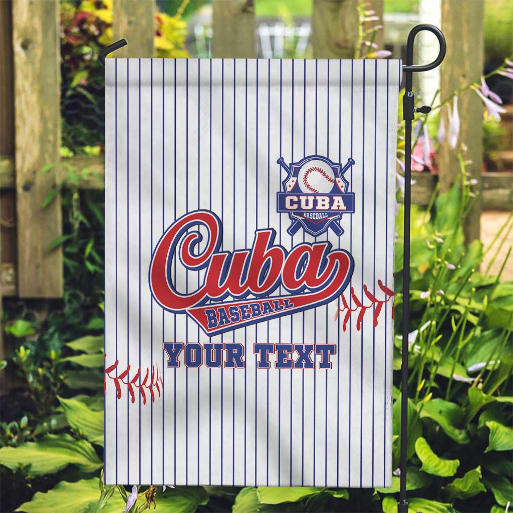 Custom Cuba Baseball Garden Flag Sporty Style - Wonder Print Shop