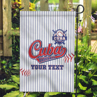 Custom Cuba Baseball Garden Flag Sporty Style - Wonder Print Shop
