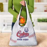 Custom Cuba Baseball Grocery Bag Sporty Style