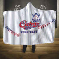 Custom Cuba Baseball Hooded Blanket Sporty Style