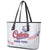 Custom Cuba Baseball Leather Tote Bag Sporty Style - Wonder Print Shop