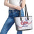 Custom Cuba Baseball Leather Tote Bag Sporty Style - Wonder Print Shop