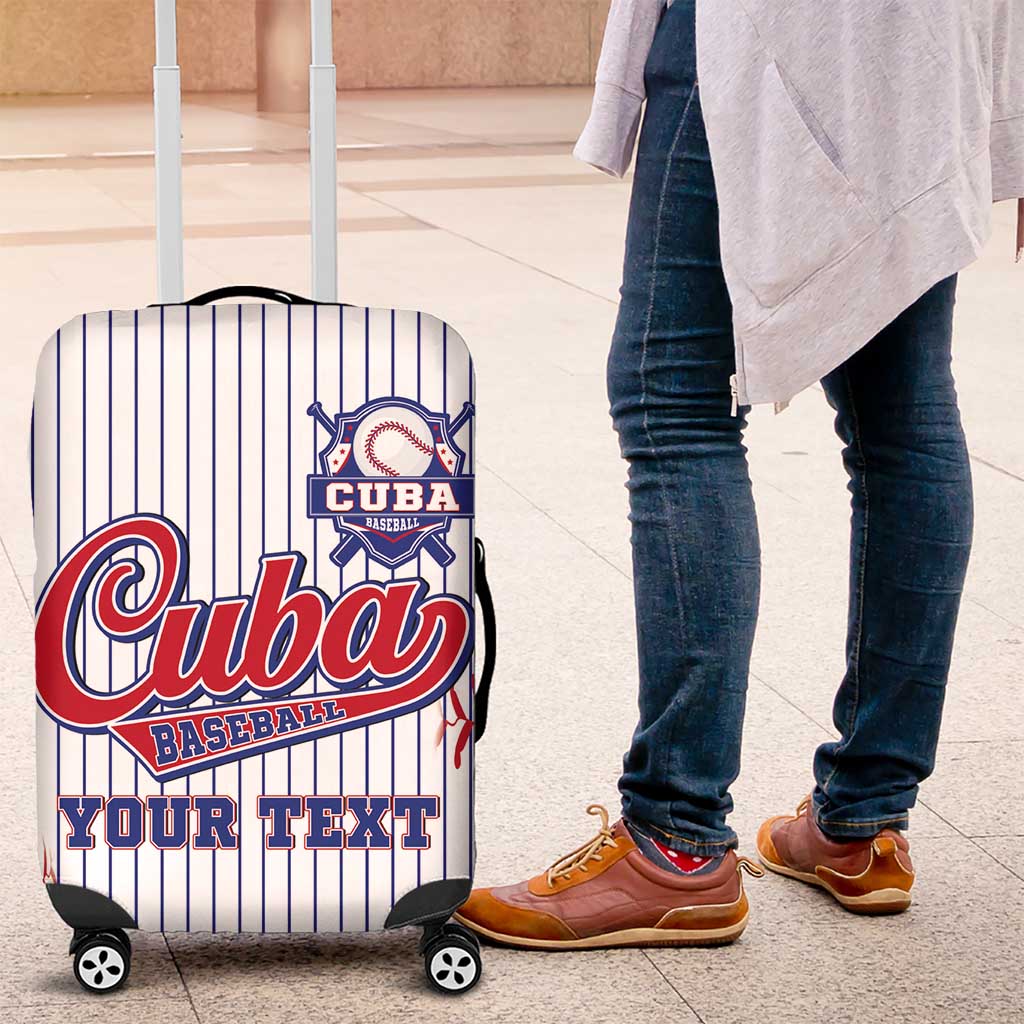Custom Cuba Baseball Luggage Cover Sporty Style - Wonder Print Shop