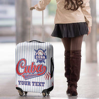 Custom Cuba Baseball Luggage Cover Sporty Style - Wonder Print Shop