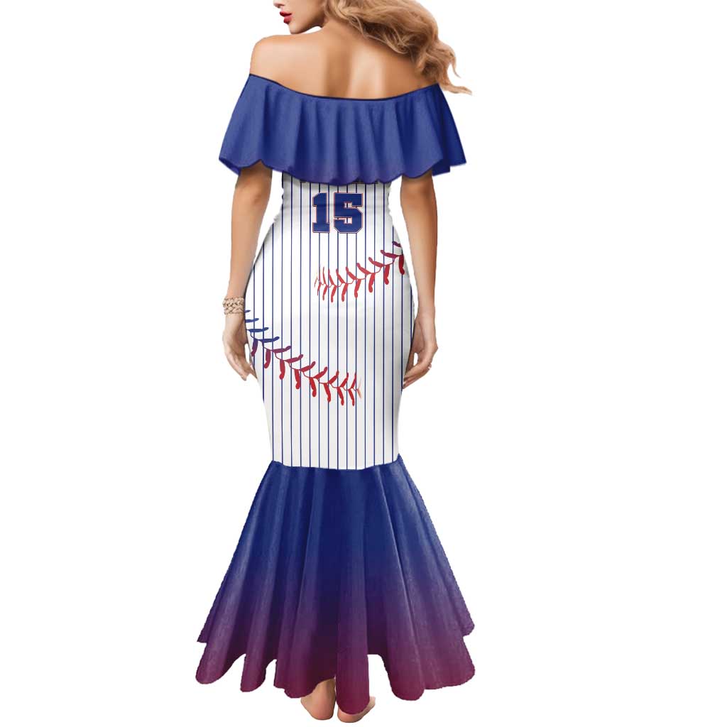 Custom Cuba Baseball Mermaid Dress Sporty Style - Wonder Print Shop