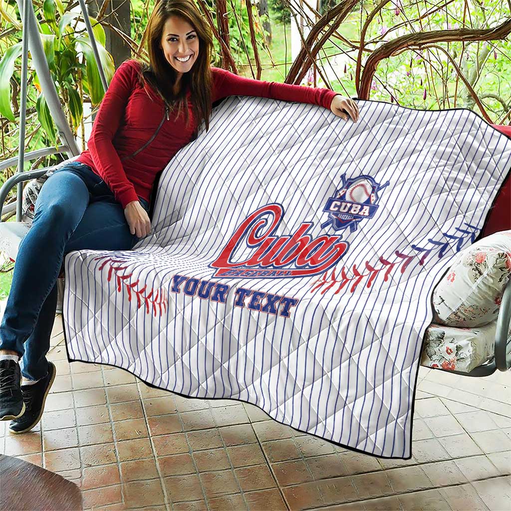 Custom Cuba Baseball Quilt Sporty Style - Wonder Print Shop