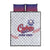 Custom Cuba Baseball Quilt Bed Set Sporty Style - Wonder Print Shop