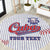 Custom Cuba Baseball Round Carpet Sporty Style