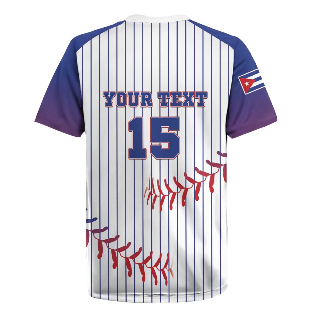 Custom Cuba Baseball Rugby Jersey Sporty Style - Wonder Print Shop