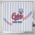 Custom Cuba Baseball Shower Curtain Sporty Style