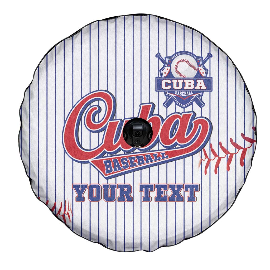 Custom Cuba Baseball Spare Tire Cover Sporty Style - Wonder Print Shop