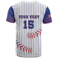 Custom Cuba Baseball T Shirt Sporty Style - Wonder Print Shop