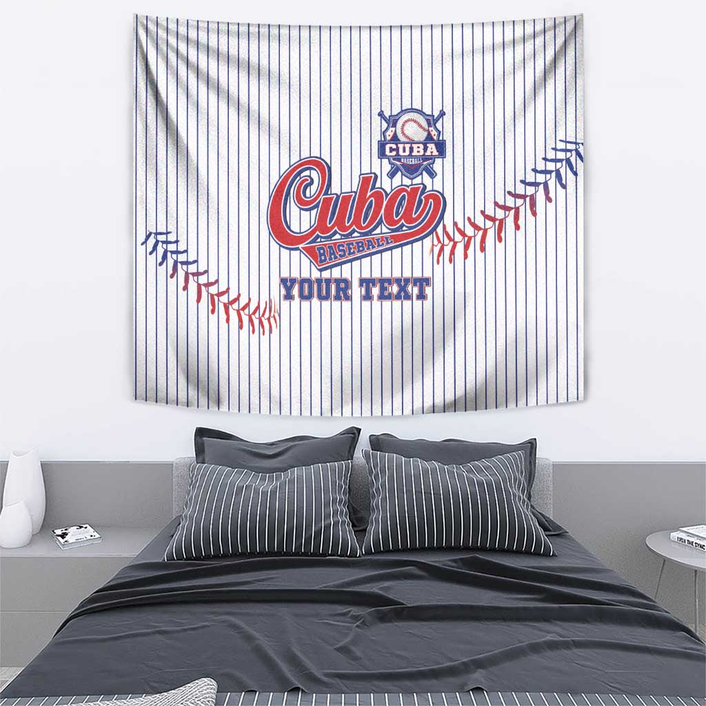 Custom Cuba Baseball Tapestry Sporty Style - Wonder Print Shop
