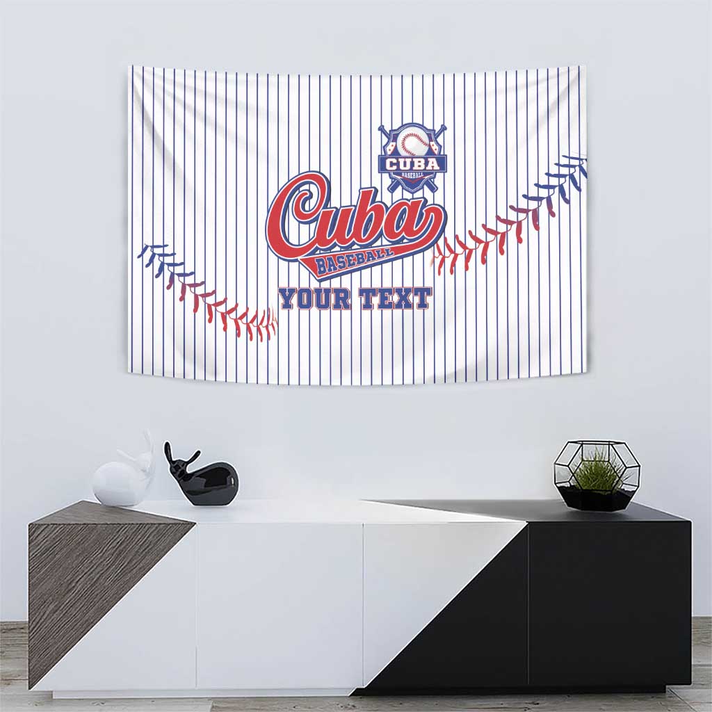 Custom Cuba Baseball Tapestry Sporty Style - Wonder Print Shop