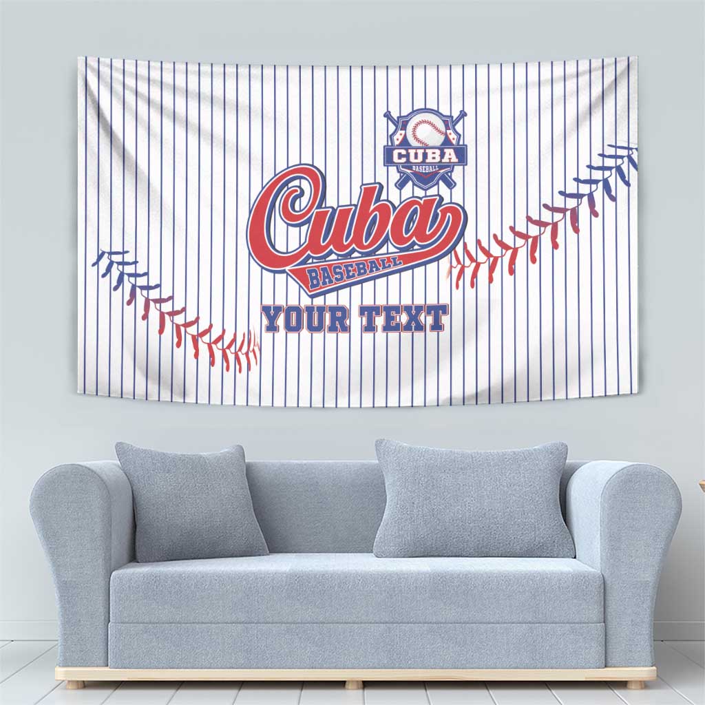 Custom Cuba Baseball Tapestry Sporty Style - Wonder Print Shop