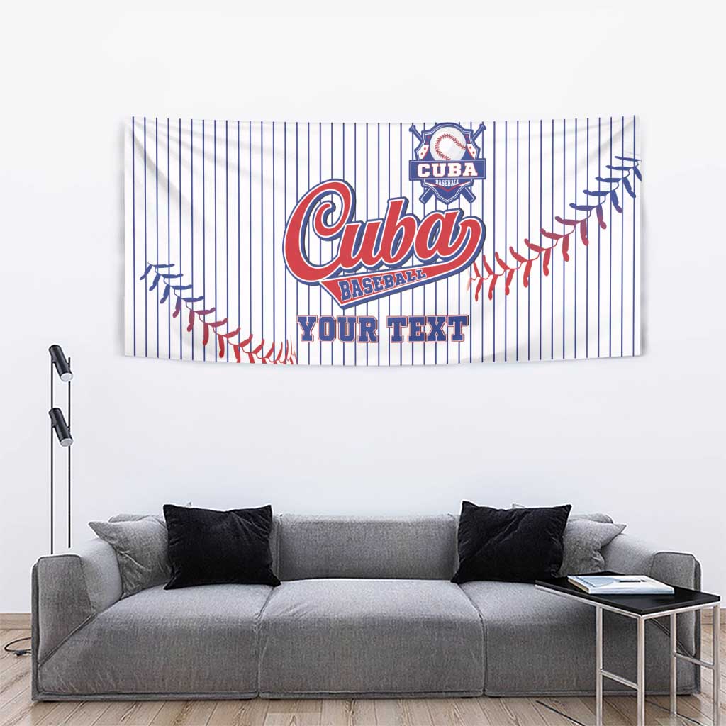 Custom Cuba Baseball Tapestry Sporty Style - Wonder Print Shop