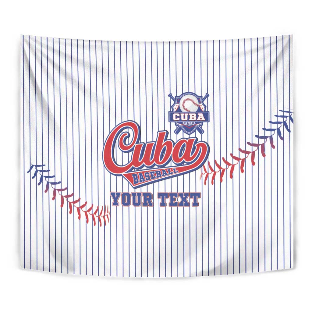 Custom Cuba Baseball Tapestry Sporty Style - Wonder Print Shop