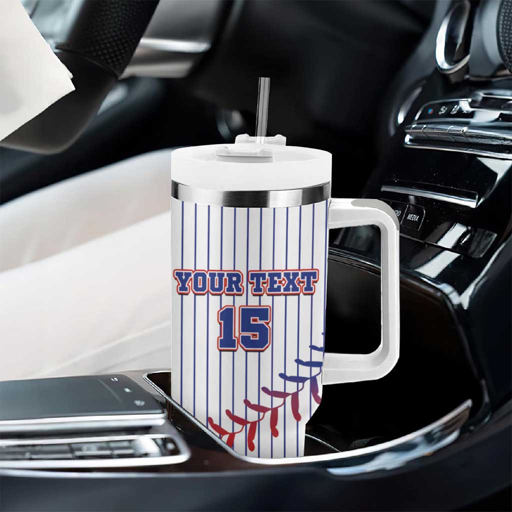 Custom Cuba Baseball Tumbler With Handle Sporty Style - Wonder Print Shop