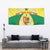 Personalised Senegal Tapestry Coat Of Arms Mix African Pattern - Wonder Print Shop