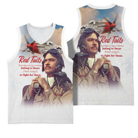 Tuskegee Airmen Red Tails Basketball Jersey Brave Enough to Fight - Wonder Print Shop