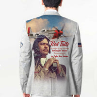 Tuskegee Airmen Red Tails Blazer Brave Enough to Fight - Wonder Print Shop