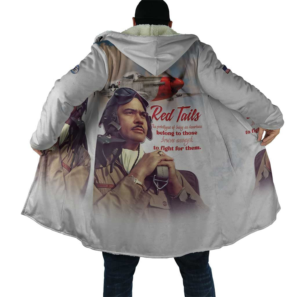 Tuskegee Airmen Red Tails Cloak Brave Enough to Fight - Wonder Print Shop