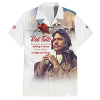 Tuskegee Airmen Red Tails Hawaiian Shirt Brave Enough to Fight - Wonder Print Shop