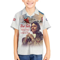 Tuskegee Airmen Red Tails Kid Hawaiian Shirt Brave Enough to Fight - Wonder Print Shop