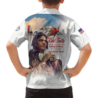 Tuskegee Airmen Red Tails Kid Hawaiian Shirt Brave Enough to Fight - Wonder Print Shop