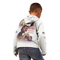 Tuskegee Airmen Red Tails Kid Hoodie Brave Enough to Fight - Wonder Print Shop