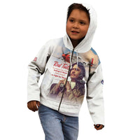 Tuskegee Airmen Red Tails Kid Hoodie Brave Enough to Fight - Wonder Print Shop