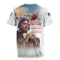 Tuskegee Airmen Red Tails Rugby Jersey Brave Enough to Fight - Wonder Print Shop
