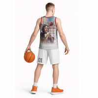 Tuskegee Airmen Red Tails Basketball Jersey Red - Brave Enough to Fight - Wonder Print Shop