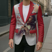 Tuskegee Airmen Red Tails Blazer Red - Brave Enough to Fight - Wonder Print Shop