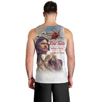 Tuskegee Airmen Red Tails Men Tank Top Red - Brave Enough to Fight - Wonder Print Shop