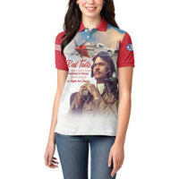 Tuskegee Airmen Red Tails Women Polo Shirt Red - Brave Enough to Fight - Wonder Print Shop