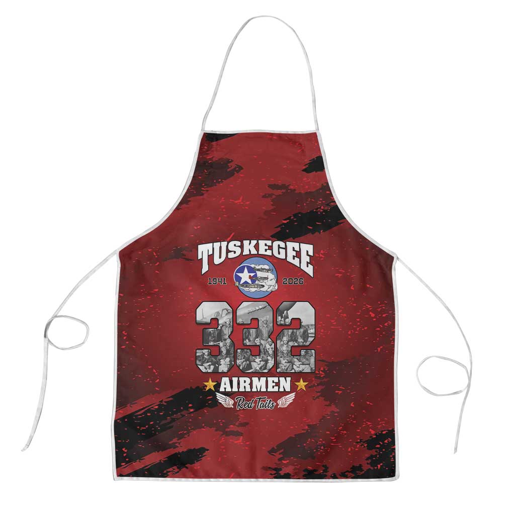 85 Years of Tuskegee Airmen Apron 332nd Fighter Group Red Tails - Wonder Print Shop