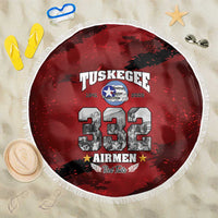 85 Years of Tuskegee Airmen Beach Blanket 332nd Fighter Group Red Tails - Wonder Print Shop