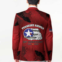 85 Years of Tuskegee Airmen Blazer 332nd Fighter Group Red Tails - Wonder Print Shop