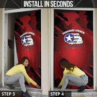85 Years of Tuskegee Airmen Door Cover 332nd Fighter Group Red Tails - Wonder Print Shop