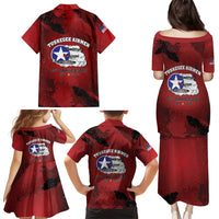 85 Years of Tuskegee Airmen Family Matching Puletasi and Hawaiian Shirt 332nd Fighter Group Red Tails - Wonder Print Shop
