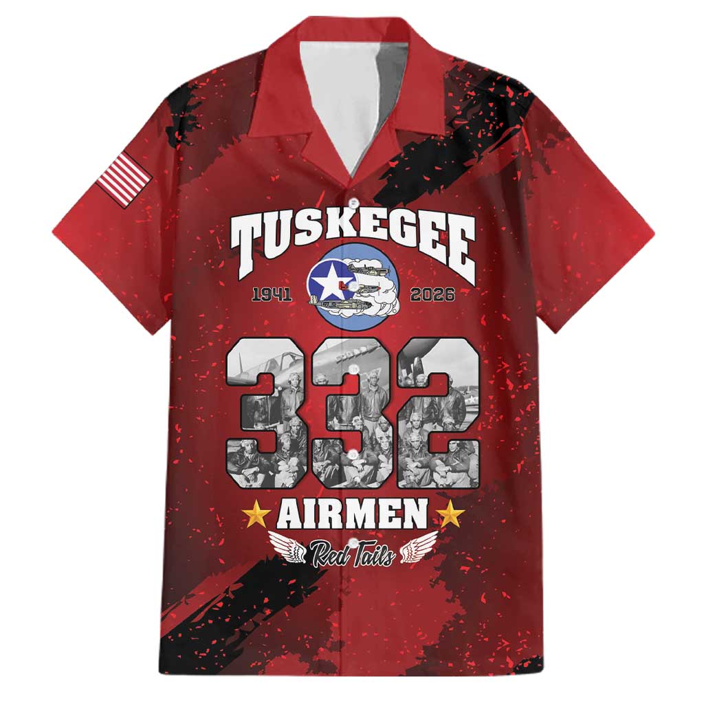 85 Years of Tuskegee Airmen Family Matching Summer Maxi Dress and Hawaiian Shirt 332nd Fighter Group Red Tails - Wonder Print Shop
