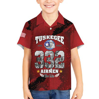 85 Years of Tuskegee Airmen Family Matching Summer Maxi Dress and Hawaiian Shirt 332nd Fighter Group Red Tails - Wonder Print Shop