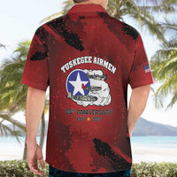 85 Years of Tuskegee Airmen Hawaiian Shirt 332nd Fighter Group Red Tails - Wonder Print Shop
