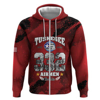 85 Years of Tuskegee Airmen Hoodie 332nd Fighter Group Red Tails - Wonder Print Shop