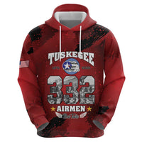 85 Years of Tuskegee Airmen Hoodie 332nd Fighter Group Red Tails - Wonder Print Shop
