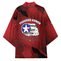85 Years of Tuskegee Airmen Kimono 332nd Fighter Group Red Tails - Wonder Print Shop