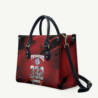 85 Years of Tuskegee Airmen Leather Bag 332nd Fighter Group Red Tails - Wonder Print Shop