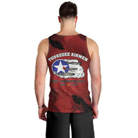 85 Years of Tuskegee Airmen Men Tank Top 332nd Fighter Group Red Tails - Wonder Print Shop