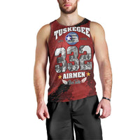 85 Years of Tuskegee Airmen Men Tank Top 332nd Fighter Group Red Tails - Wonder Print Shop